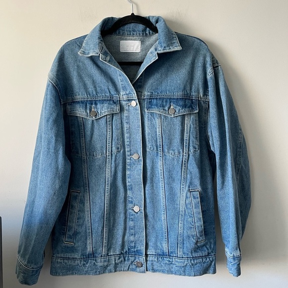 OAK + FORT Denim Jean Jacket Size Small - Picture 1 of 7